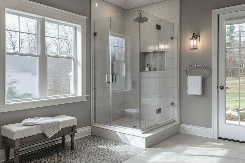 Walk-in Shower with Modern Fixtures
